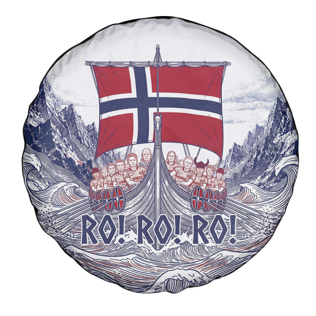 Norway Football Spare Tire Cover Ro Ro Ro Viking Glory