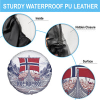 Norway Football Spare Tire Cover Ro Ro Ro Viking Glory