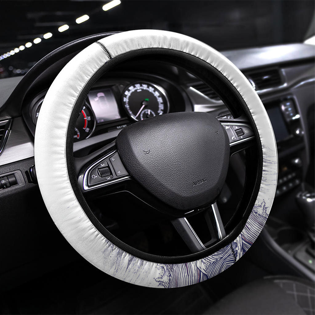 Norway Football Steering Wheel Cover Ro Ro Ro Viking Glory