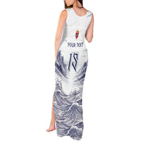 Custom Norway Football Tank Maxi Dress Ro Ro Ro Viking Glory
