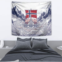 Norway Football Tapestry Ro Ro Ro Viking Glory