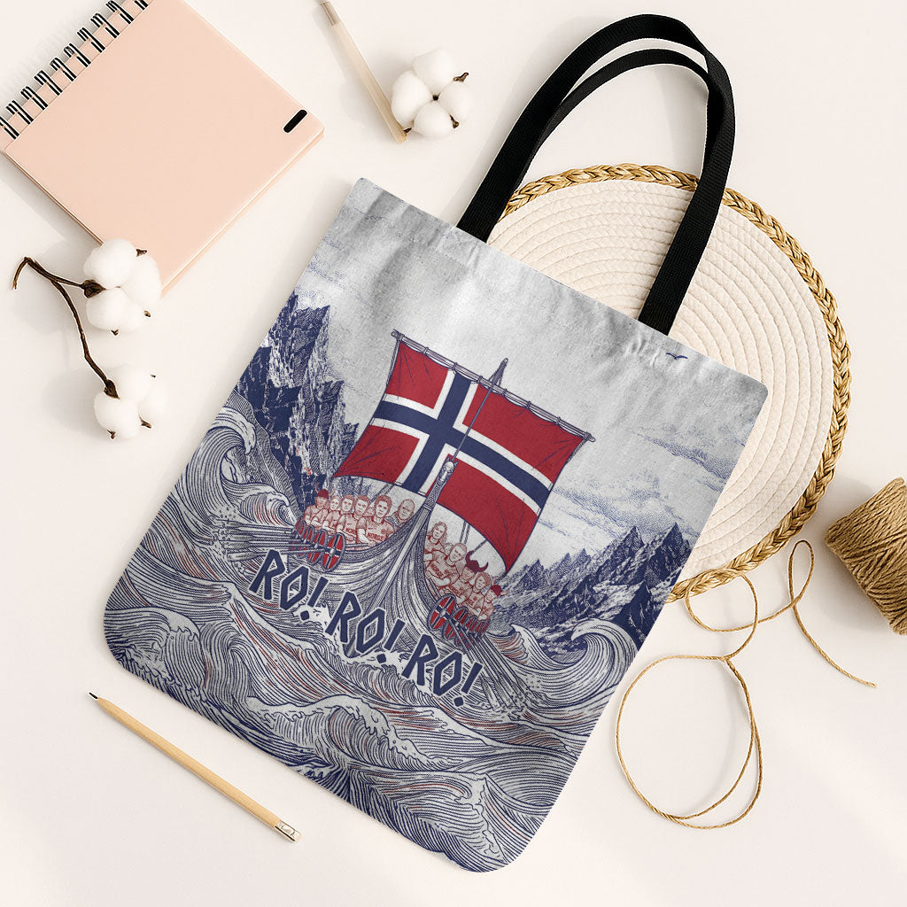 Norway Football Tote Bag Ro Ro Ro Viking Glory