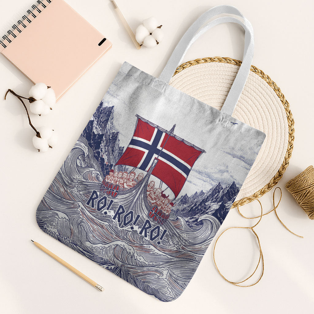 Norway Football Tote Bag Ro Ro Ro Viking Glory
