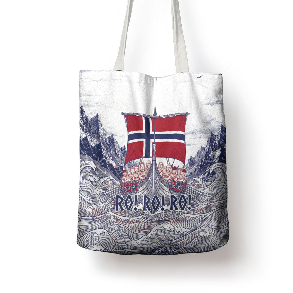 Norway Football Tote Bag Ro Ro Ro Viking Glory