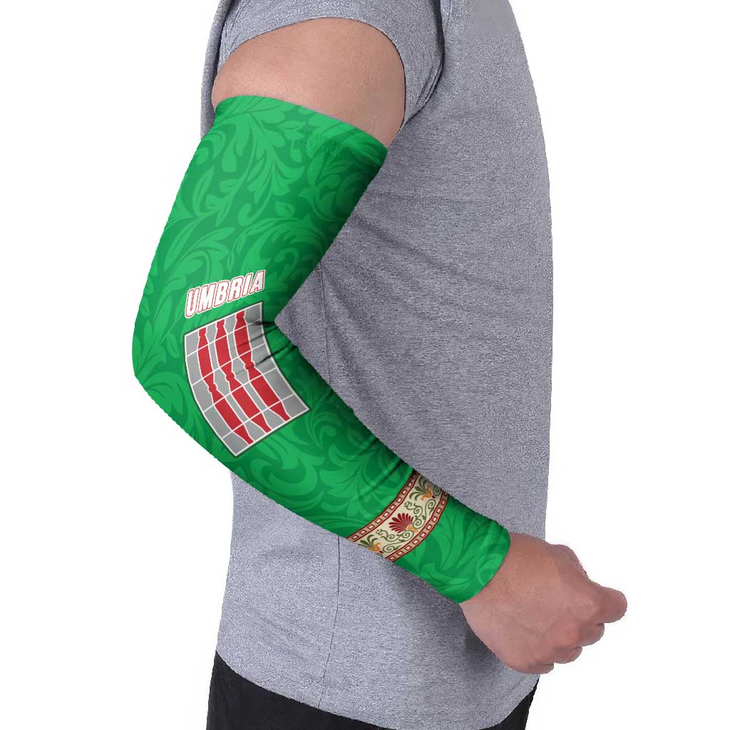 Personalized Italy Umbria Arm Sleeves Flag Style - Wonder Print Shop