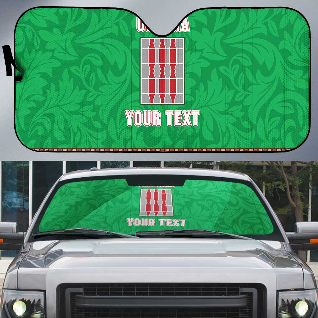 Personalized Italy Umbria Auto Sun Shade Flag Style - Wonder Print Shop