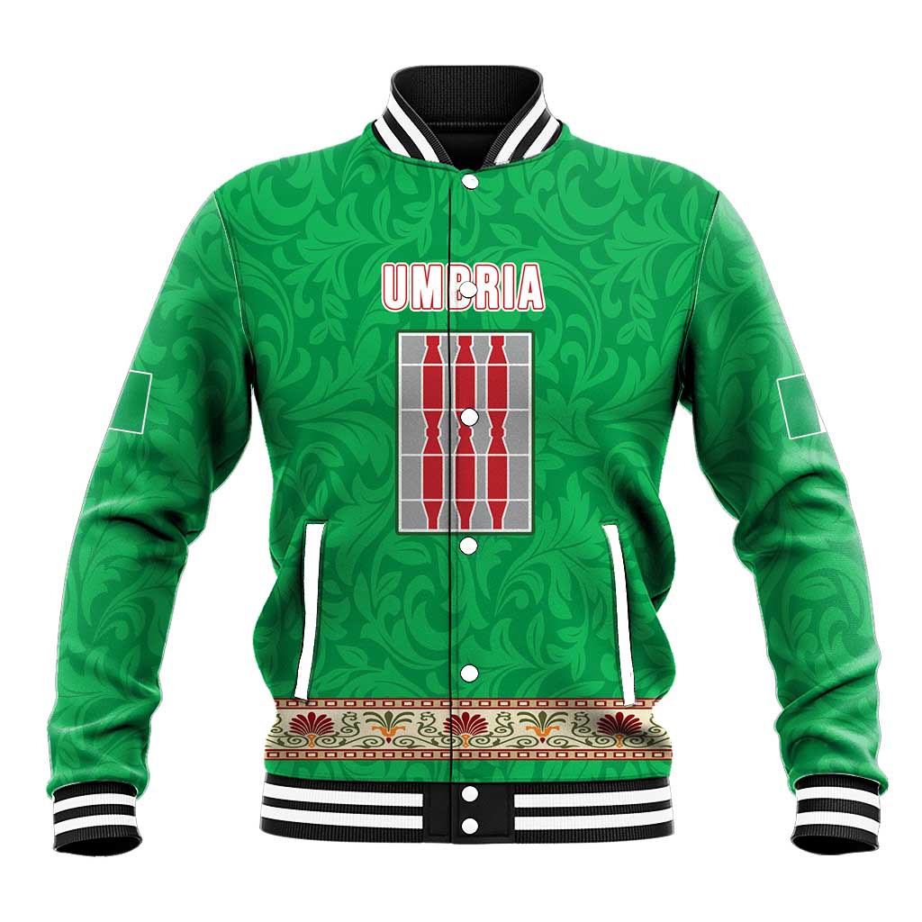 Personalized Italy Umbria Baseball Jacket Flag Style LT19
