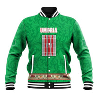 Personalized Italy Umbria Baseball Jacket Flag Style LT19