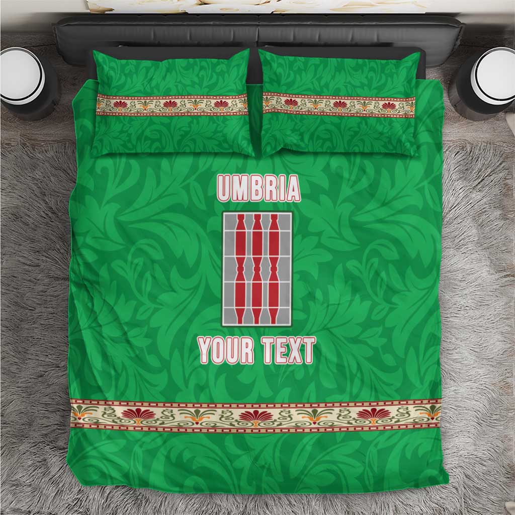 Personalized Italy Umbria Bedding Set Flag Style - Wonder Print Shop