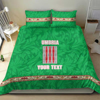 Personalized Italy Umbria Bedding Set Flag Style - Wonder Print Shop
