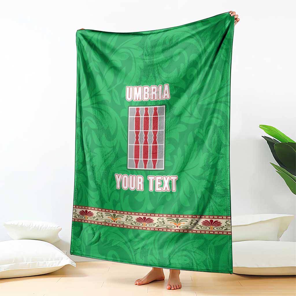 Personalized Italy Umbria Blanket Flag Style - Wonder Print Shop