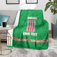 Personalized Italy Umbria Blanket Flag Style - Wonder Print Shop