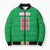 Personalized Italy Umbria Bomber Puffer Jacket Flag Style LT19