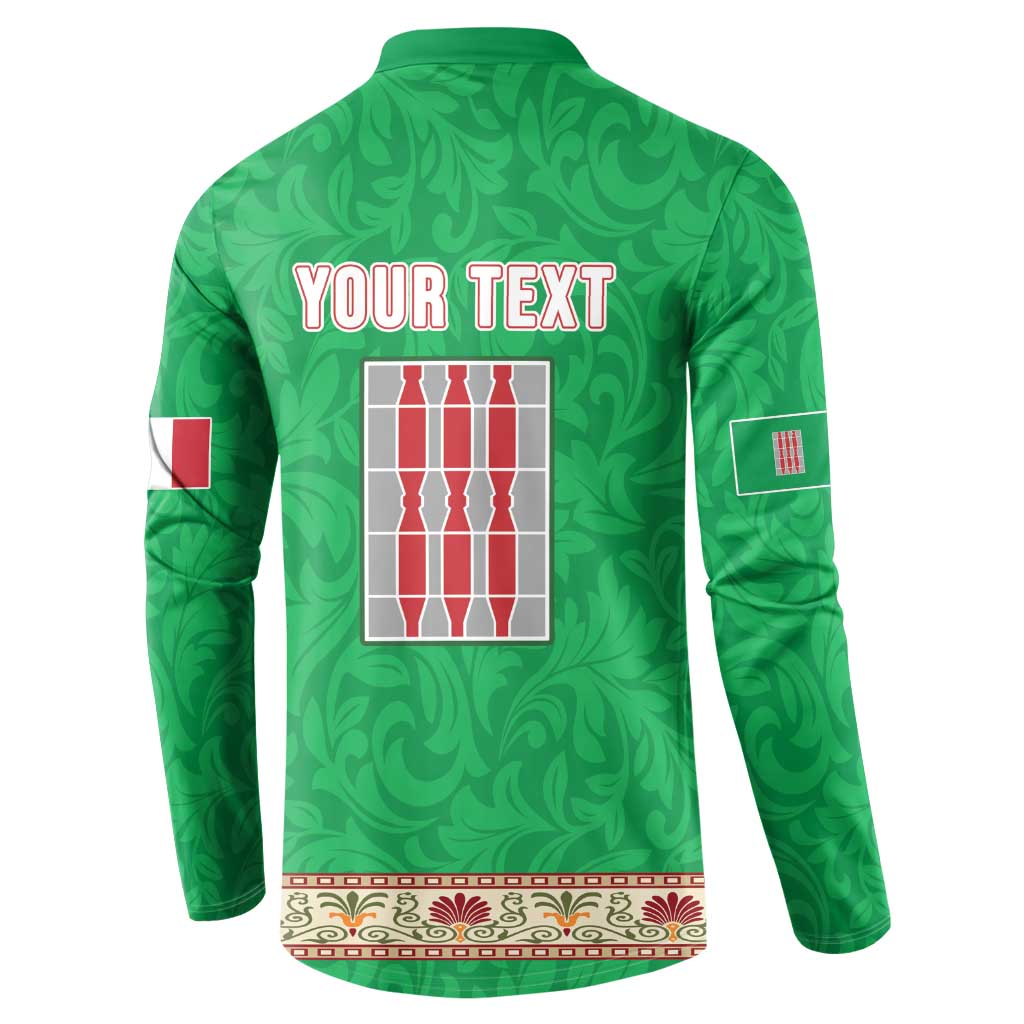 Personalized Italy Umbria Button Sweatshirt Flag Style LT19