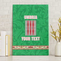 Personalized Italy Umbria Canvas Wall Art Flag Style - Wonder Print Shop