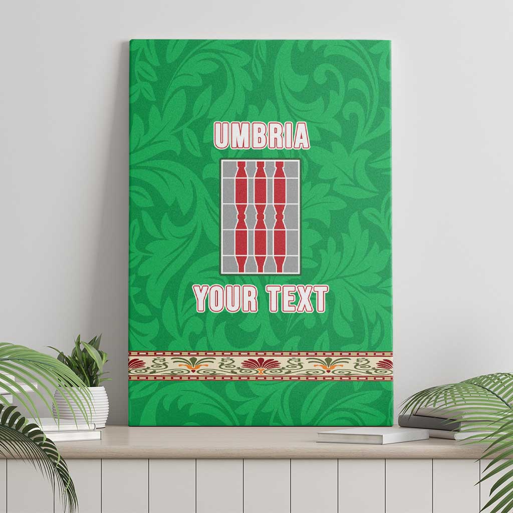 Personalized Italy Umbria Canvas Wall Art Flag Style - Wonder Print Shop
