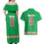 Personalized Italy Umbria Couples Matching Off Shoulder Maxi Dress and Hawaiian Shirt Flag Style LT19