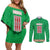 Personalized Italy Umbria Couples Matching Off Shoulder Short Dress and Long Sleeve Button Shirt Flag Style LT19