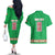 Personalized Italy Umbria Couples Matching Off The Shoulder Long Sleeve Dress and Hawaiian Shirt Flag Style LT19