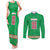 Personalized Italy Umbria Couples Matching Tank Maxi Dress and Long Sleeve Button Shirt Flag Style LT19