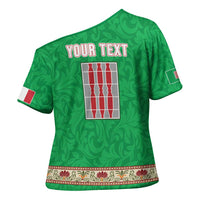 Personalized Italy Umbria Cross Shoulder Shirt Flag Style LT19