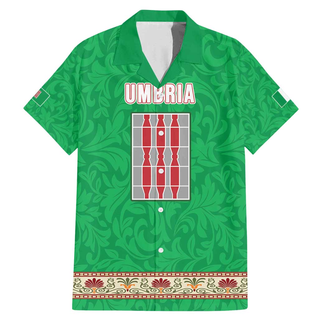 Personalized Italy Umbria Family Matching Mermaid Dress and Hawaiian Shirt Flag Style LT19