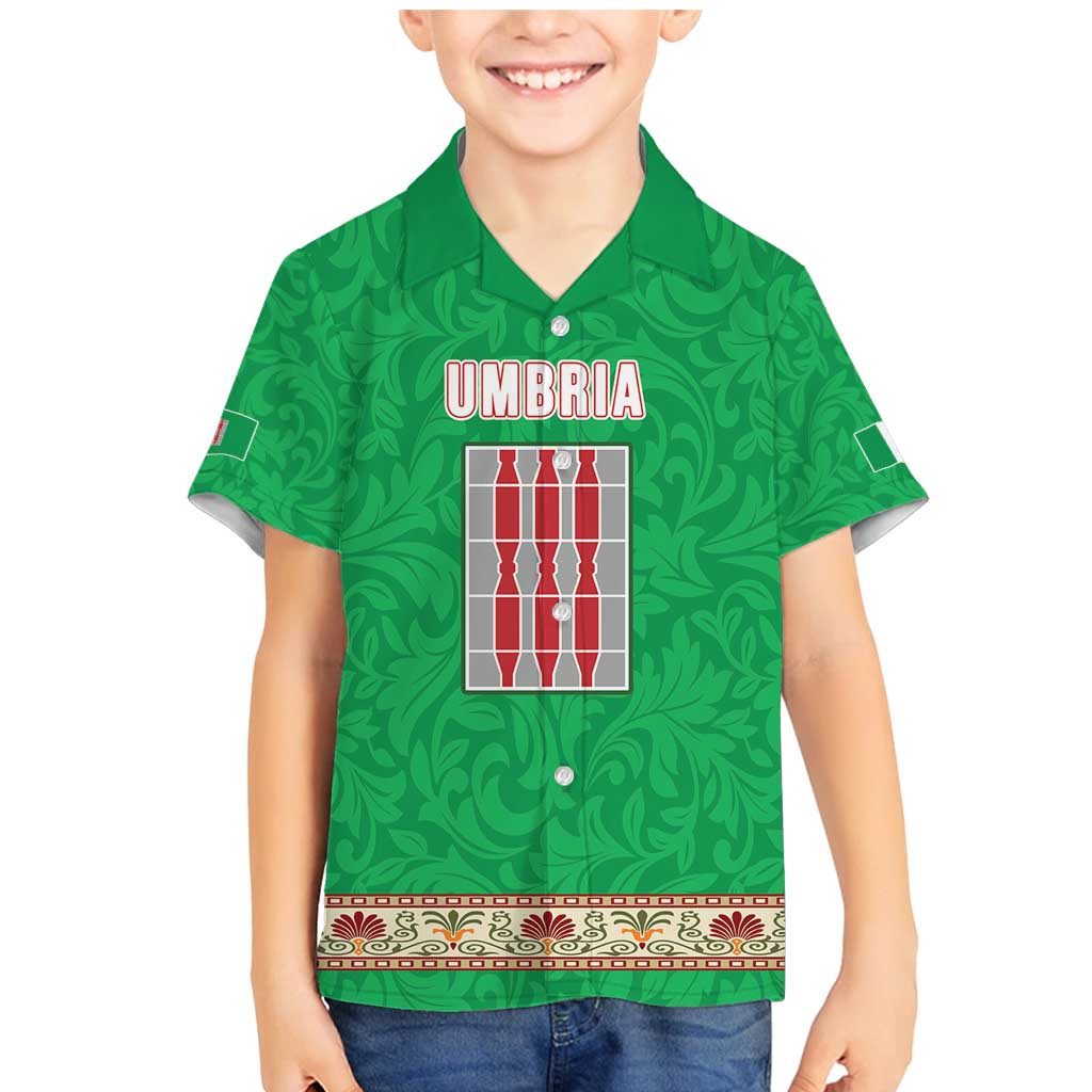 Personalized Italy Umbria Family Matching Mermaid Dress and Hawaiian Shirt Flag Style LT19