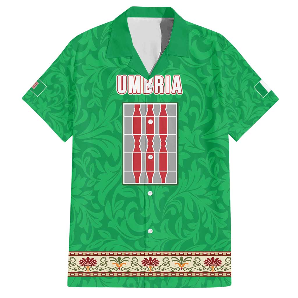 Personalized Italy Umbria Family Matching Short Sleeve Bodycon Dress and Hawaiian Shirt Flag Style LT19