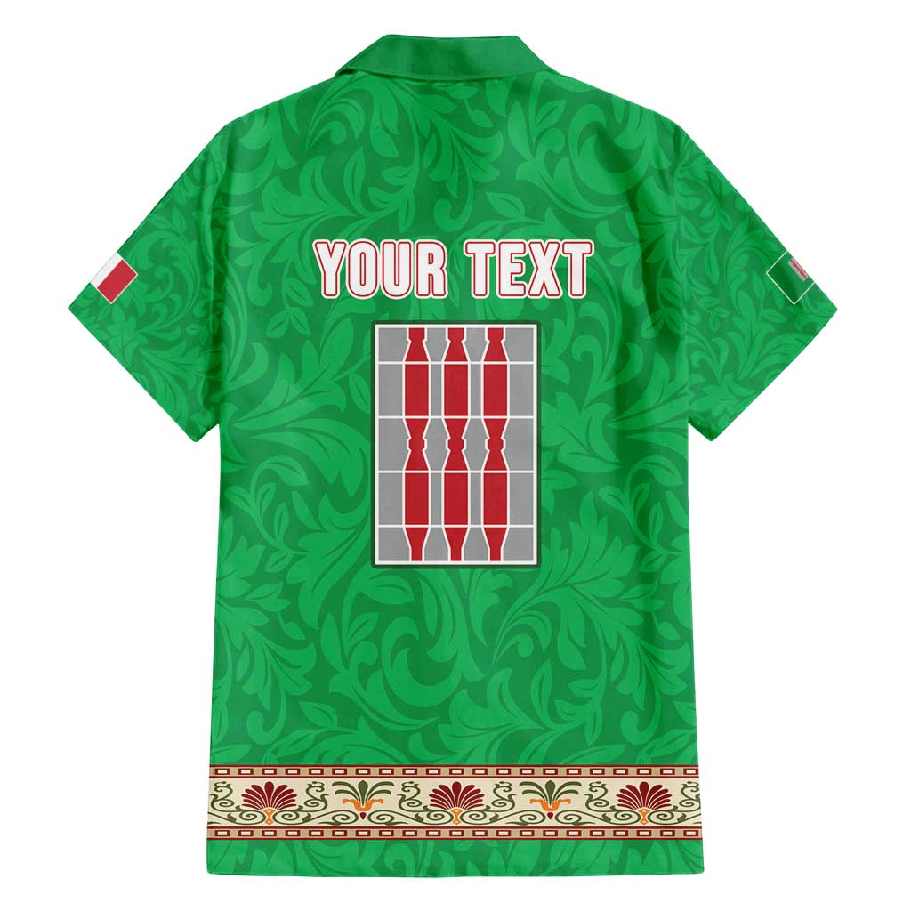 Personalized Italy Umbria Family Matching Summer Maxi Dress and Hawaiian Shirt Flag Style LT19
