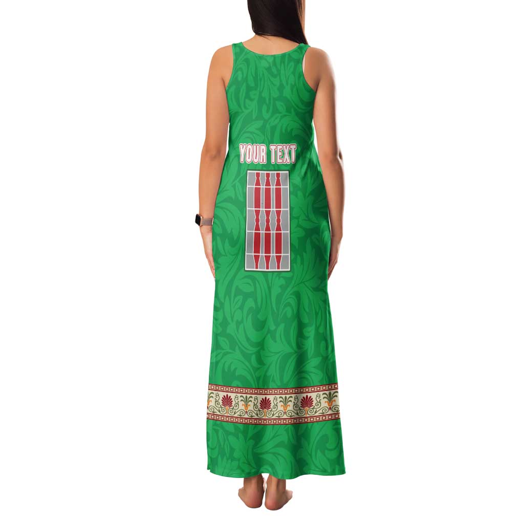 Personalized Italy Umbria Family Matching Tank Maxi Dress and Hawaiian Shirt Flag Style LT19