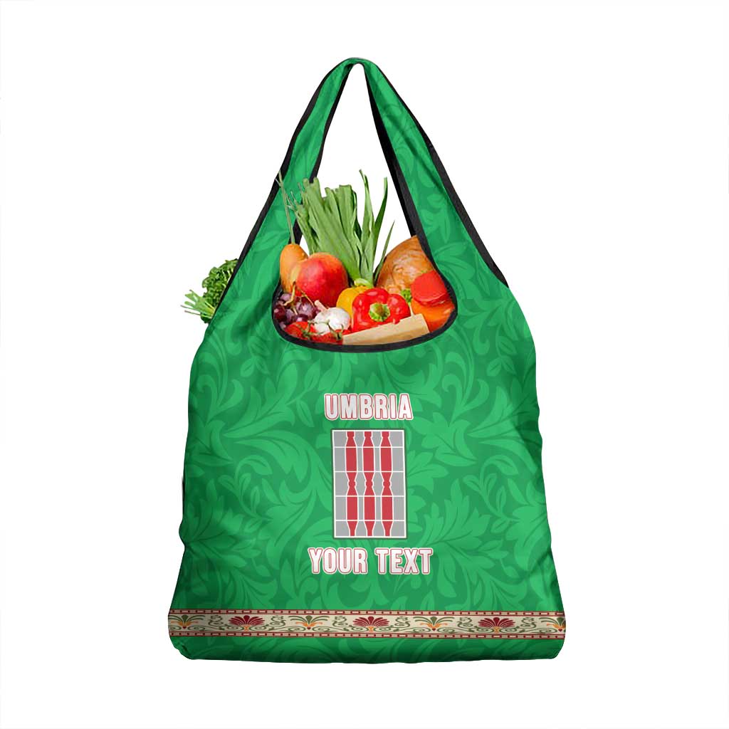Personalized Italy Umbria Grocery Bag Flag Style - Wonder Print Shop