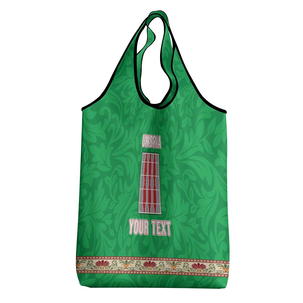 Personalized Italy Umbria Grocery Bag Flag Style - Wonder Print Shop