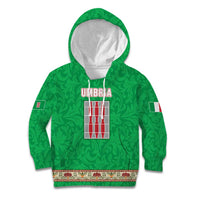 Personalized Italy Umbria Kid Hoodie Flag Style LT19