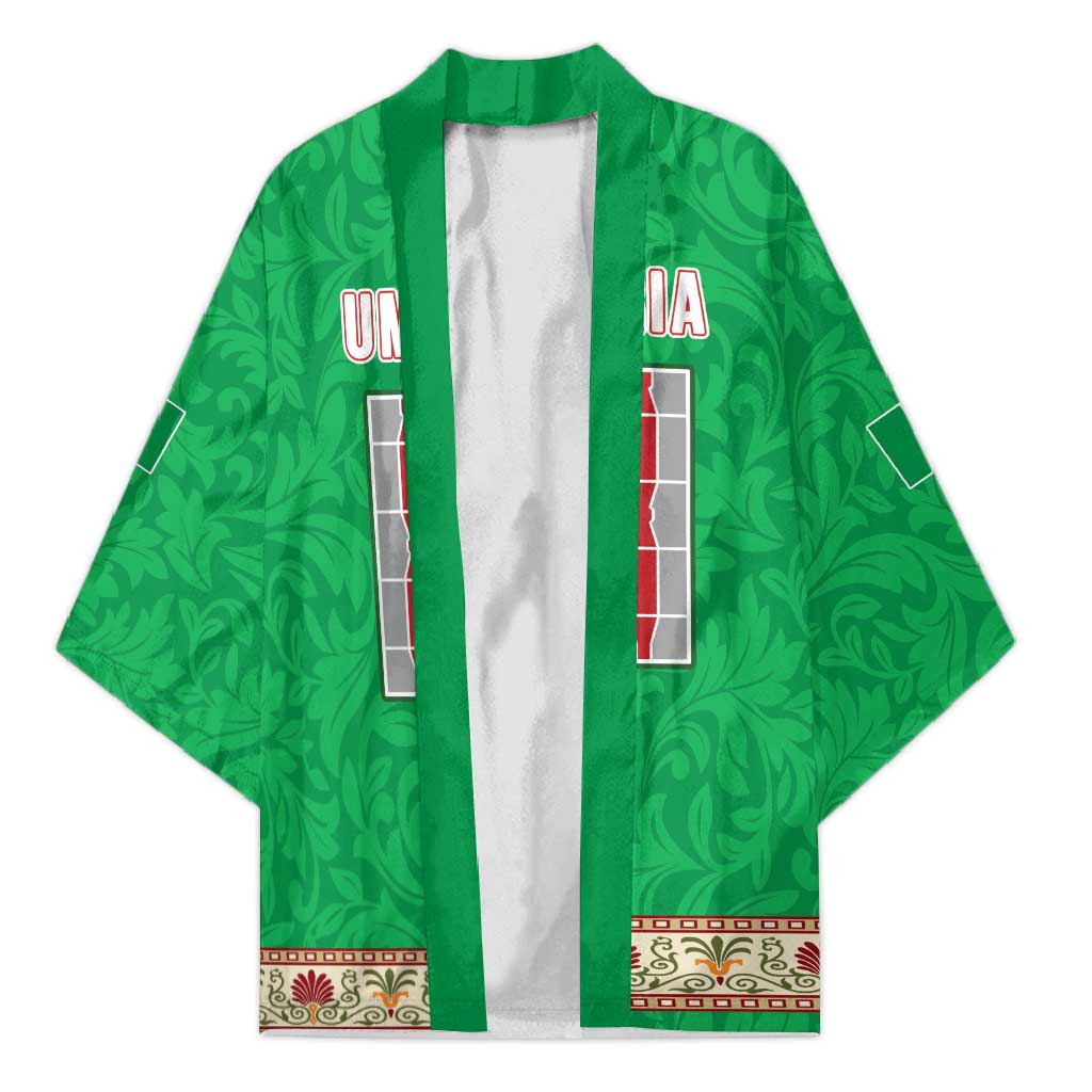 Personalized Italy Umbria Kimono Flag Style LT19