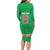 Personalized Italy Umbria Long Sleeve Bodycon Dress Flag Style LT19