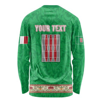 Personalized Italy Umbria Long Sleeve Shirt Flag Style LT19