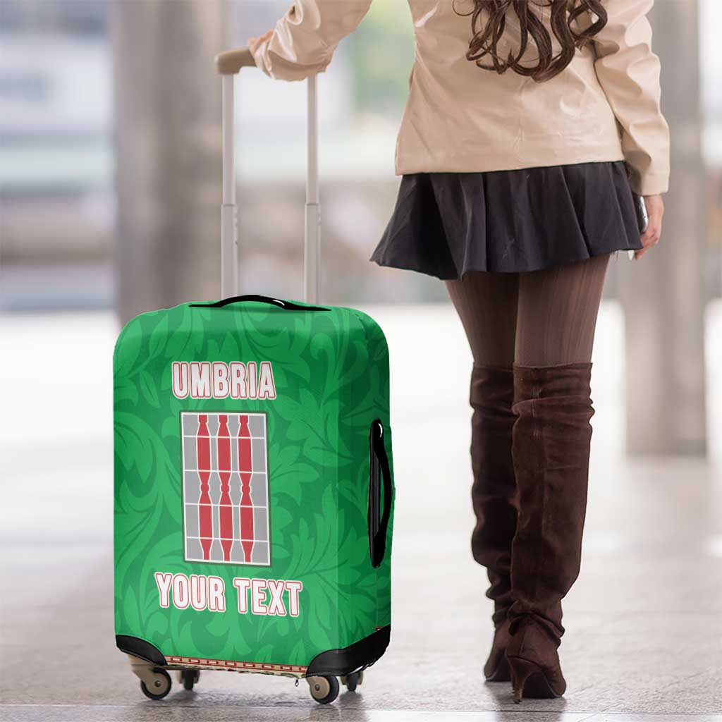 Personalized Italy Umbria Luggage Cover Flag Style - Wonder Print Shop