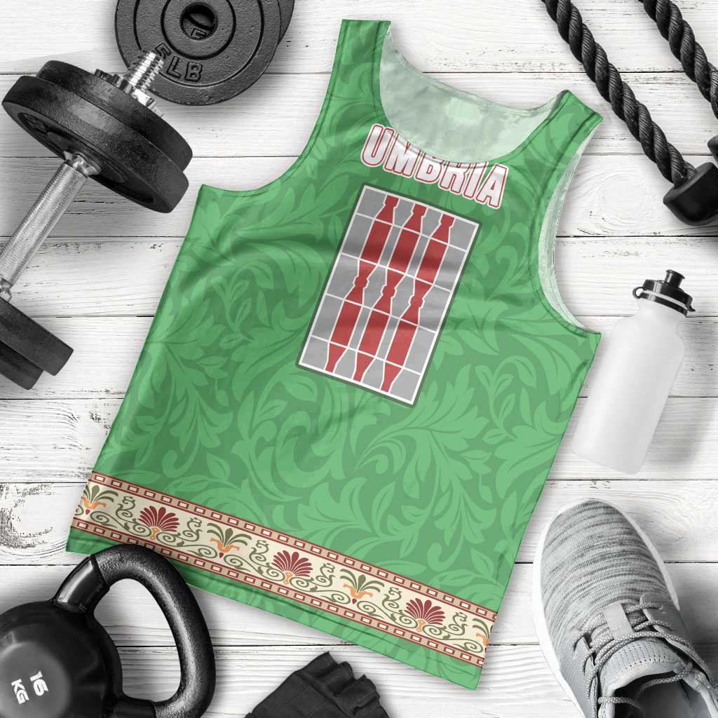 Personalized Italy Umbria Men Tank Top Flag Style LT19