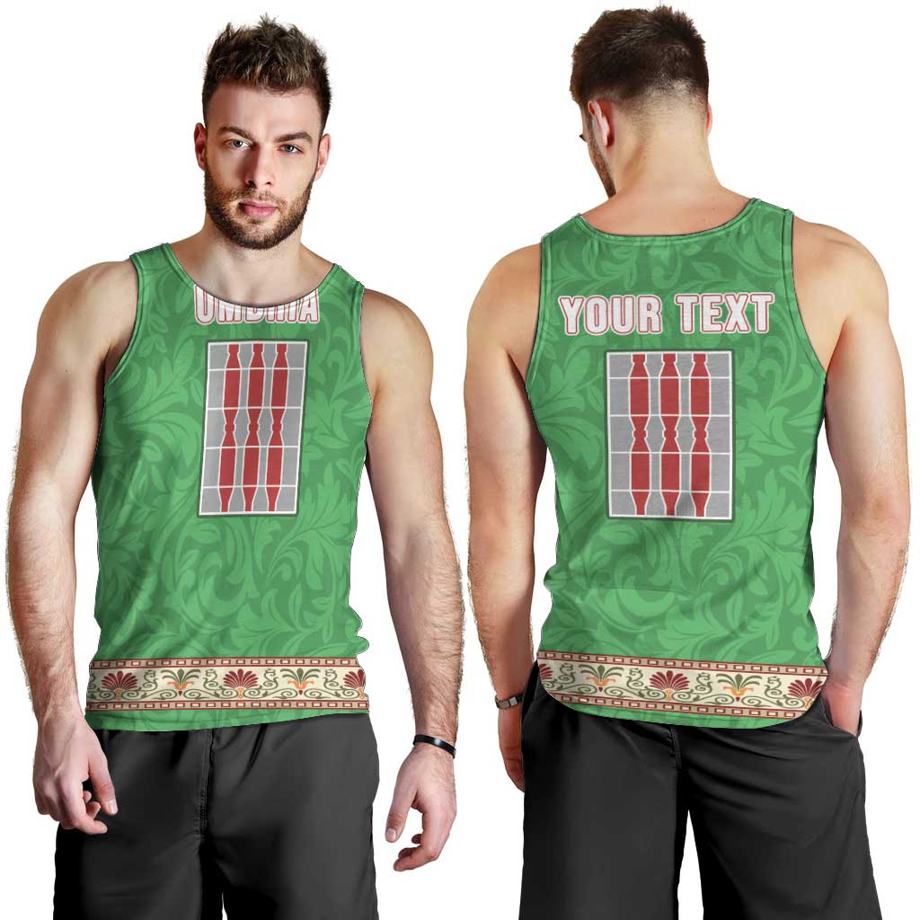Personalized Italy Umbria Men Tank Top Flag Style LT19
