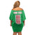Personalized Italy Umbria Off Shoulder Short Dress Flag Style LT19