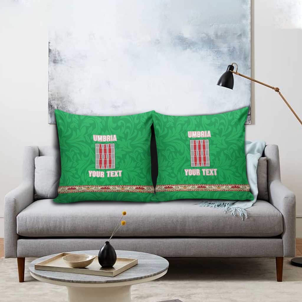 Personalized Italy Umbria Pillow Cover Flag Style - Wonder Print Shop