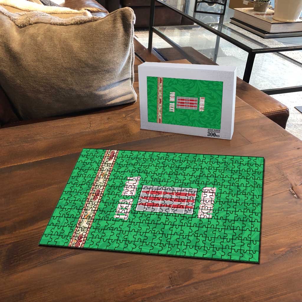 Personalized Italy Umbria Puzzle Flag Style - Wonder Print Shop