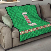 Personalized Italy Umbria Quilt Flag Style - Wonder Print Shop