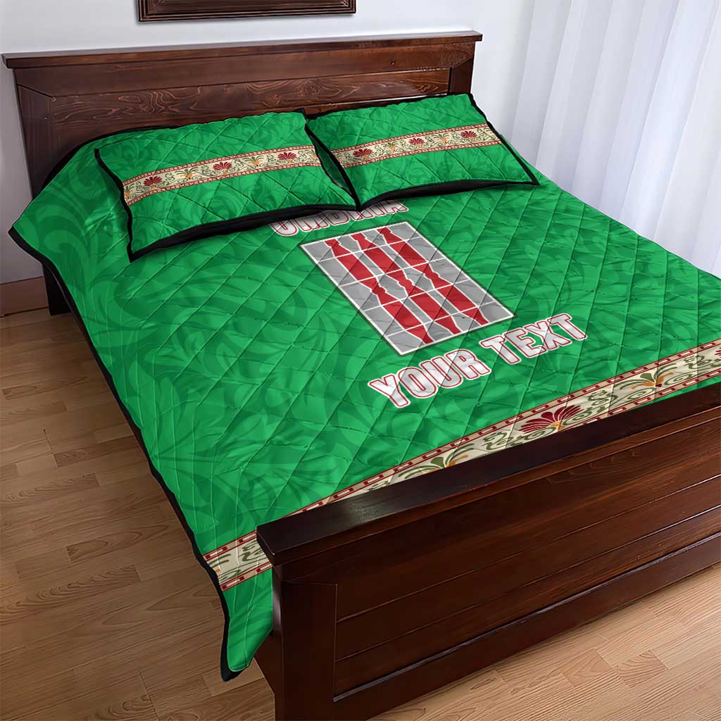 Personalized Italy Umbria Quilt Bed Set Flag Style - Wonder Print Shop