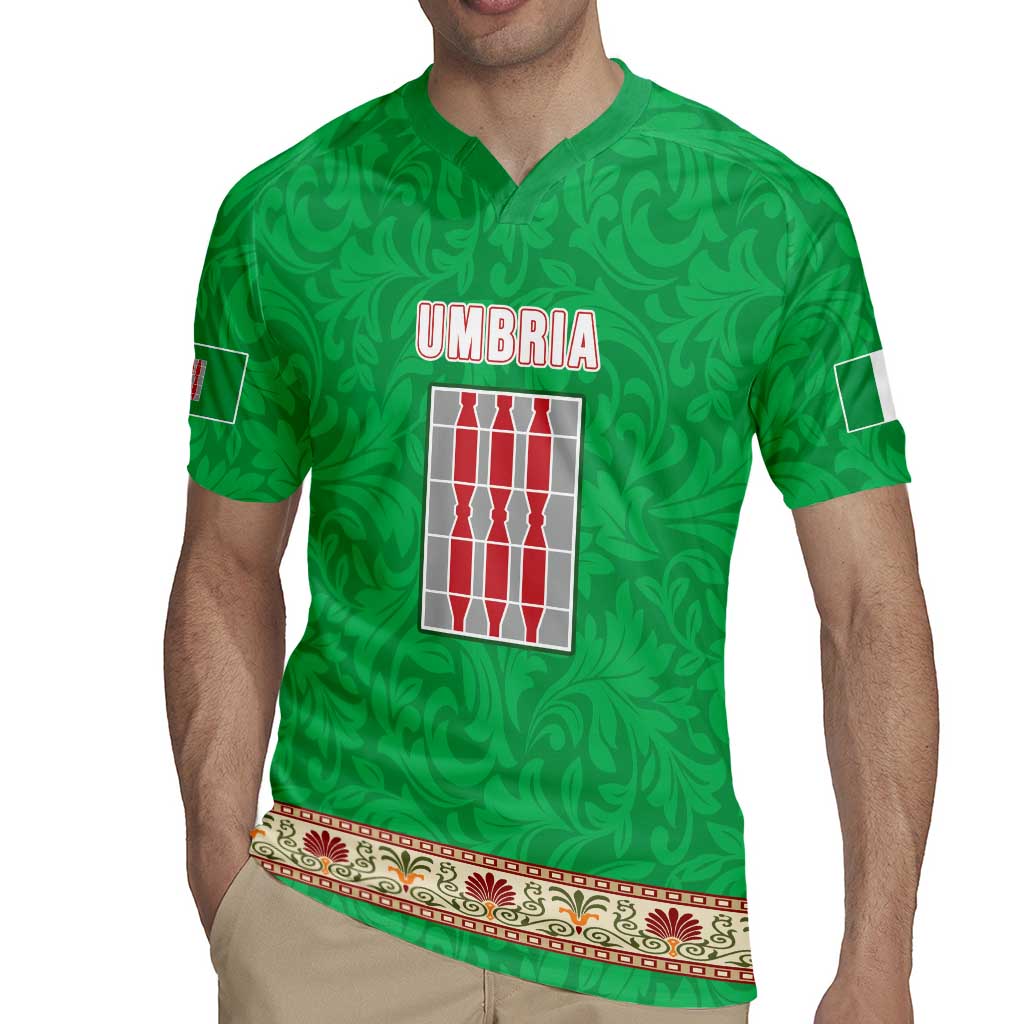 Personalized Italy Umbria Rugby Jersey Flag Style LT19