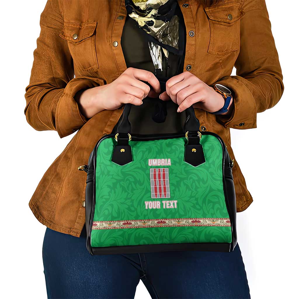 Personalized Italy Umbria Shoulder Handbag Flag Style - Wonder Print Shop