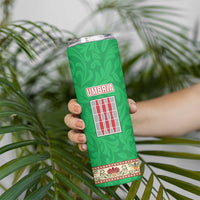 Personalized Italy Umbria Skinny Tumbler Flag Style - Wonder Print Shop