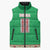 Personalized Italy Umbria Sleeveless Puffer Jacket Flag Style LT19