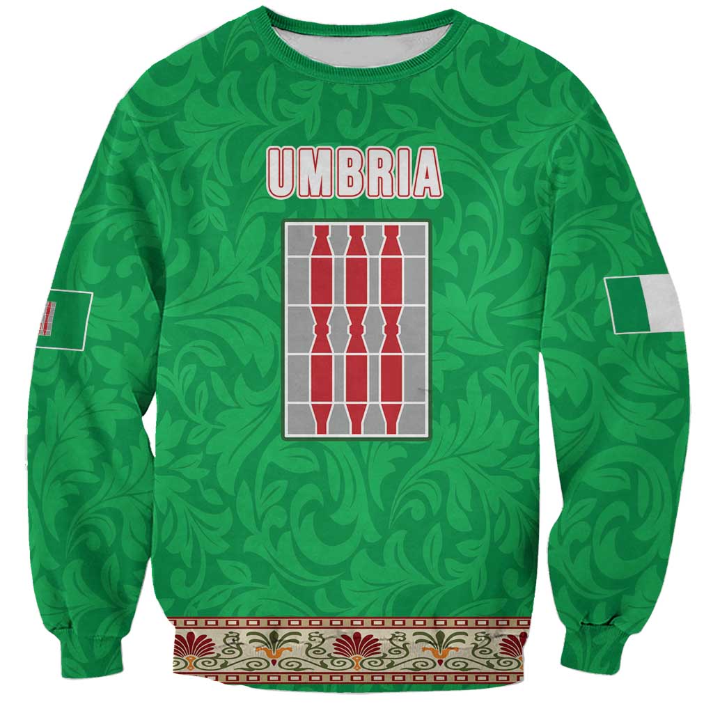Personalized Italy Umbria Sweatshirt Flag Style LT19