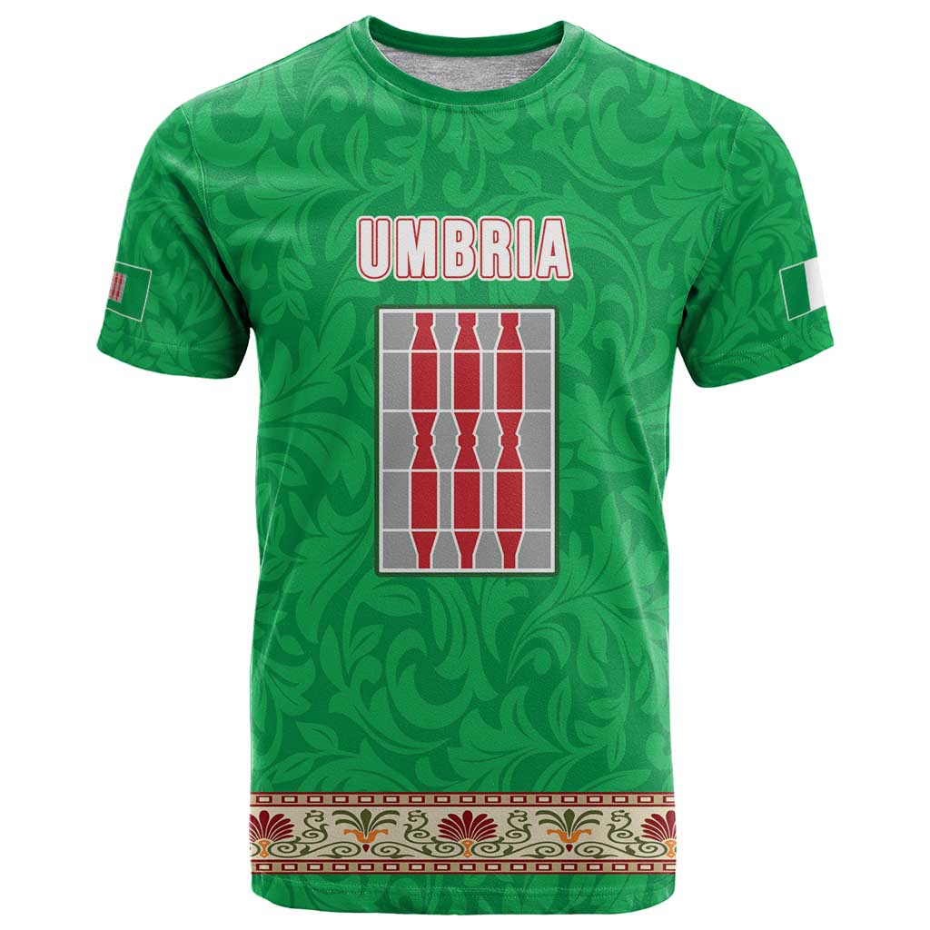 Personalized Italy Umbria T Shirt Flag Style LT19